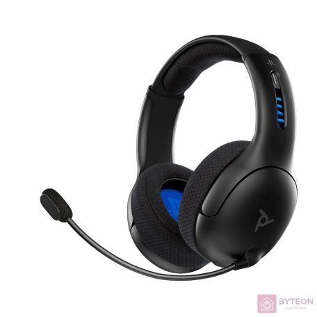 PDP LVL50 PS5/PS4 Wireless Gaming Headset - Fekete/Kék