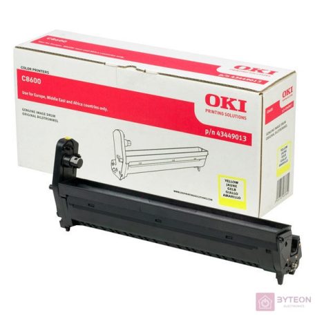 OKI 43449013 (C8600) - Sárga