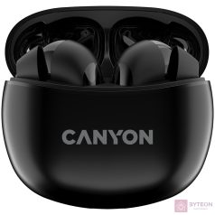 Canyon CNS-TWS5B Wireless Headset - Fekete