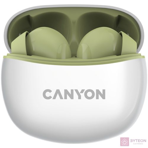Canyon CNS-TWS5GR Wireless Headset - Zöld