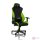 Nitro Concepts S300 Gamer szék - Fekete/Zöld