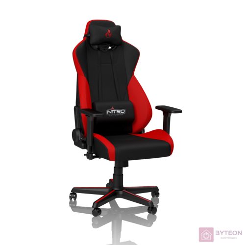 Nitro Concepts S300 Gamer szék - Fekete/Piros