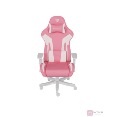 Genesis Nitro 710 Eco bőr Gamer szék - Rózsaszín/Fehér