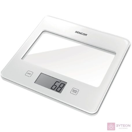 Sencor SKS 5030WH Digitális konyhai mérleg - Fehér