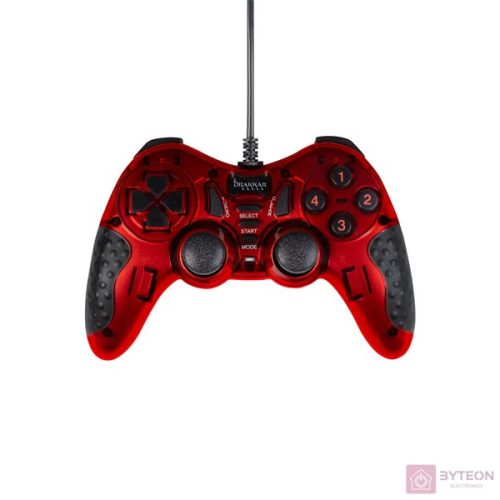Konix Drakkar Blood Axe Evo Vezetékes controller - Piros (PC)