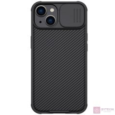 Nillkin CamShield Pro Apple iPhone 14 Szilikon Tok - Fekete