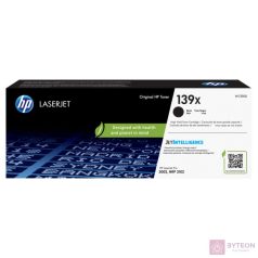 HP 139X Eredeti Toner Fekete
