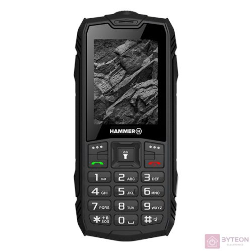 myPhone HAMMER Rock 32/32MB Dual SIM Mobiltelefon - Fekete