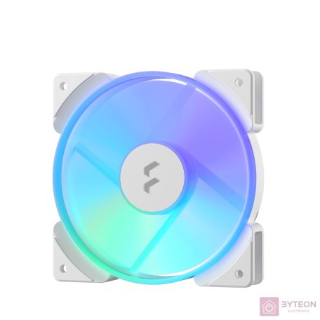 Fractal Design Prisma AL-12 PWM 120mm PWM rendszerhűtő - Fehér