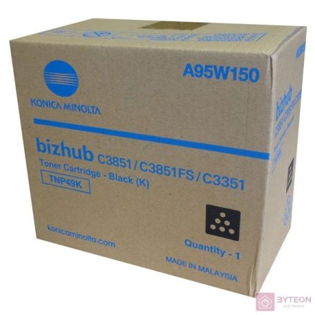 Konica Minolta TNP49K - Fekete