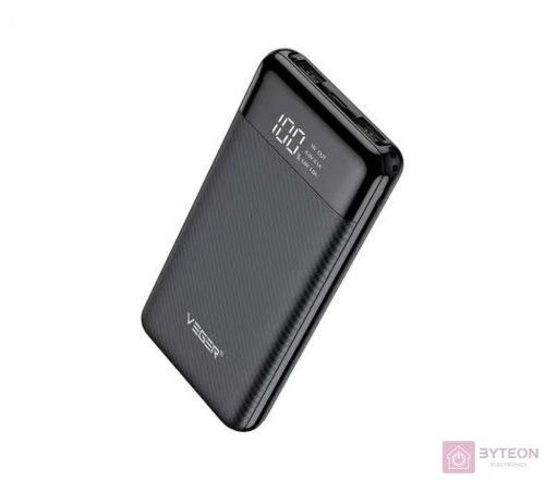 Veger VP1087 Power Bank 10000mAh - Fekete