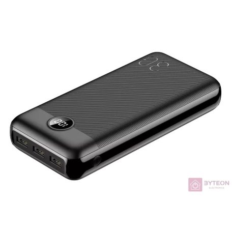 Veger L30 Power Bank 30000mAh - Fekete