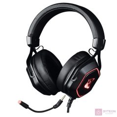   Konix Drakkar PC Ragnarök Evo Pro 7.1 Vezetékes Gaming Headset - Fekete