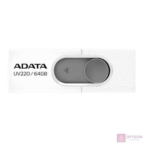 Adata UV220 64GB (USB2.0) - Fehér/Szürke