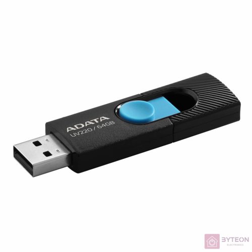 Adata UV220 64GB (USB2.0) - Fekete/Kék