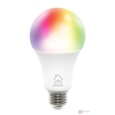 Deltaco LED Smart izzó 9W 810lm 6500K E27 - RGB (3db)