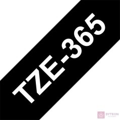 Brother TZE-365 (36mm, 8m) laminált szalag - Fekete