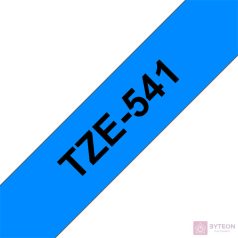 Brother TZE-541 (18mm, 8m) laminált szalag - Kék