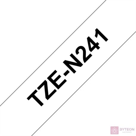 Brother TZE-N241 (18mm, 8m) szalag - Fehér