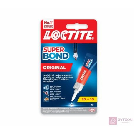 Henkel Loctite Super Bond Original Pillanatragasztó 4g