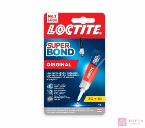 Henkel Loctite Super Bond Original Pillanatragasztó 4g