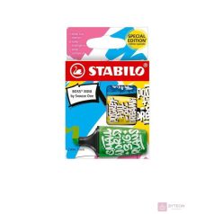   Stabilo Boss Mini Snooze One 2-5mm Szövegkiemelő készlet - Vegyes színek (3 db / csomag)