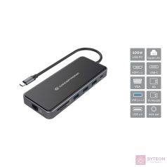 Conceptronic DONN15G USB Type-C 3.2 HUB (12 port)