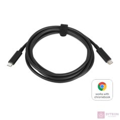   Lenovo 4X90Q59480 USB-C apa - USB-C apa Adat és Töltő kábel - Fekete (2m)