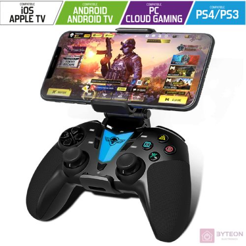 Spirit of Gamer Predator Vezeték nélküli controller - Fekete (PC/PS3/PS4)