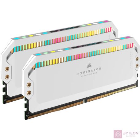 Corsair 64GB / 5600 Dominator Platinum RGB White DDR5 RAM KIT (2x32GB)