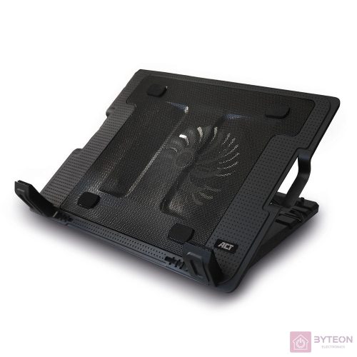 ACT AC8110 17" Laptop hűtőpad - Fekete