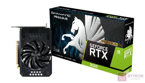 Gainward GeForce RTX 3050 8GB GDDR6 Pegasus OC Videokártya