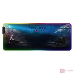 Konix Drakkar Hetland RGB Gaming Egérpad - XL
