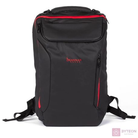 Konix Drakkar Ragnarr 17" Notebook Hátizsák - Fekete