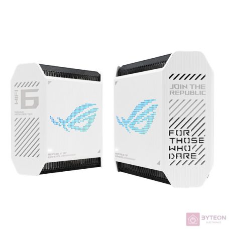 Asus ROG Rapture GT6 AX10000 Tri-Band Mesh WiFi - Fehér (2 db)