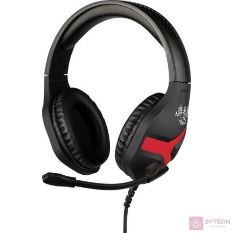 Konix Nemesis Nintendo Switch Vezetékes Gaming Headset - Fekete/Piros