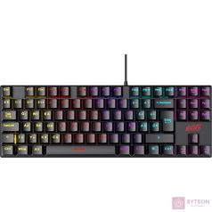   Ventaris Malevik RGB (Red Switch) Vezetékes Mechanikus Gaming Billentyűzet - Magyar