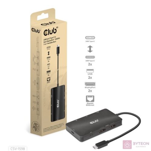 Club 3D CSV-1598 100W Univerzális dokkoló