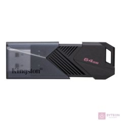   Kingston DataTraveler Exodia Onyx USB-A 3.2 64GB Pendrive - Fekete