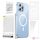 Phone case Baseus Magnetic Crystal Clear for iPhone 13 Pro (transparent) with all-tempered-glass screen protector and cleaning kit
