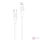 USB cable for Lightning Foneng X80, 27W, 1m (white)