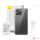 Baseus Crystal Series Tok iPhone 11 Pro Max-hoz (Átlátszó) + Edzett üveg + Tisztítókészlet