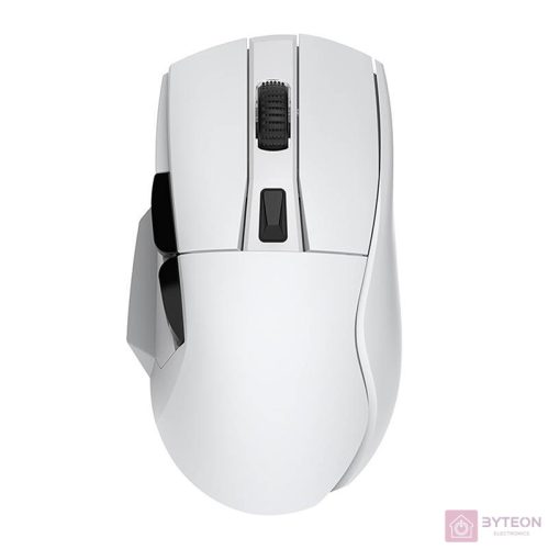 Wireless gaming mouse + charging dock Dareu A955 RGB 400-12000 DPI (white)
