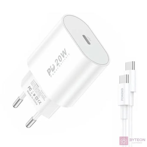 Quick Charger Foneng EU39 Type-C to Type C