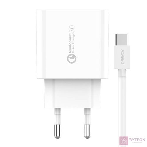 Charger QC3.0 USB Foneng EU46 Type-C