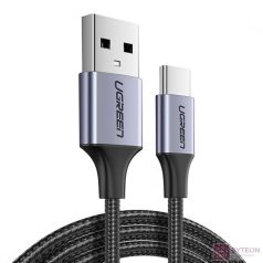   USB-USB-C QC3.0 UGREEN kábel 2 m alumínium csatlakozóval (fekete)