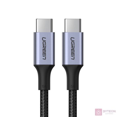 Ugreen US557 USB-C to USB-C cable, 100W, 5A (black)