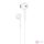Inclined in-ear remote earphones Foneng EP100 (white)