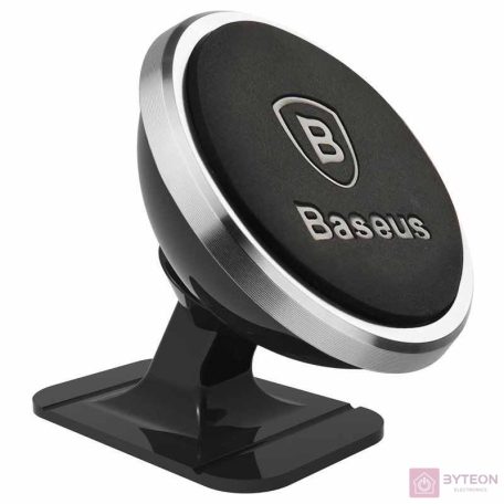 Mágneses autós tartó a Baseus telefonhoz  (ezüst)