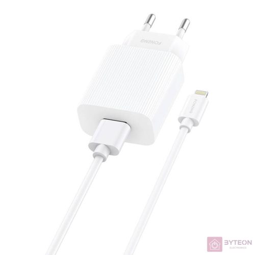 Charger Foneng EU28 2.4A + USB-A to Lighning cable